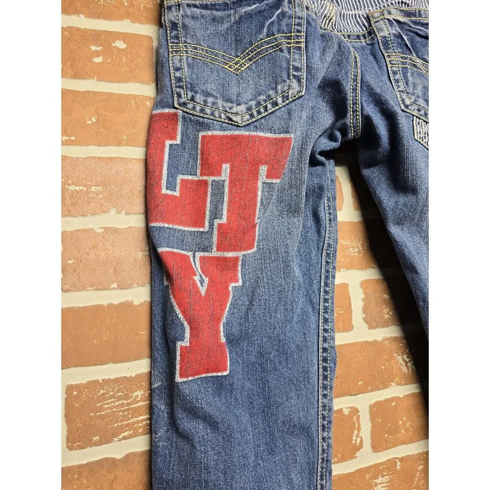 14 X‎ 26 Junior Y2k Skater Rock Jeans Stars And Stripes Northshore LTY Surfer
